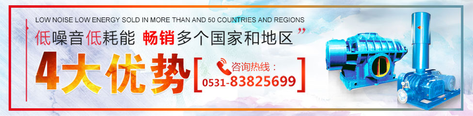 羅茨風(fēng)機(jī)、三葉羅茨鼓風(fēng)機(jī)、回轉(zhuǎn)式鼓風(fēng)機(jī)，低噪音低能耗，暢銷(xiāo)多個(gè)國(guó)家和地區(qū)